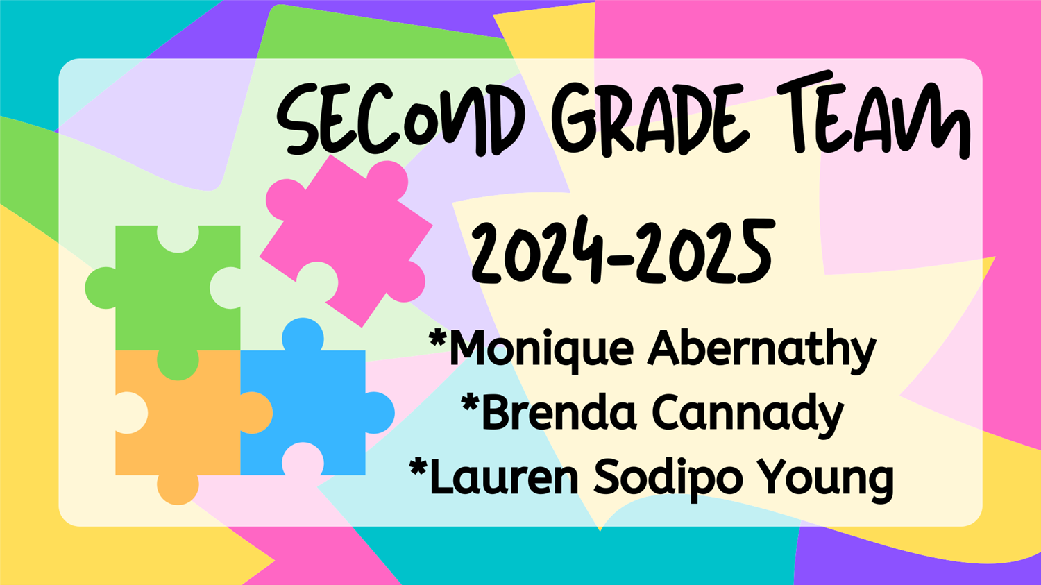 Second Grade Staff